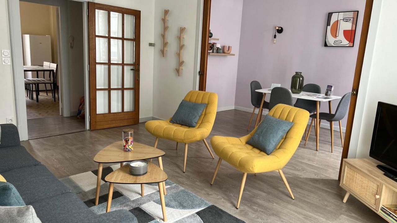 Appartement T4 70M2 - Meuble - Centre Ville - Proche Thermes Lons-le-Saunier Eksteriør billede
